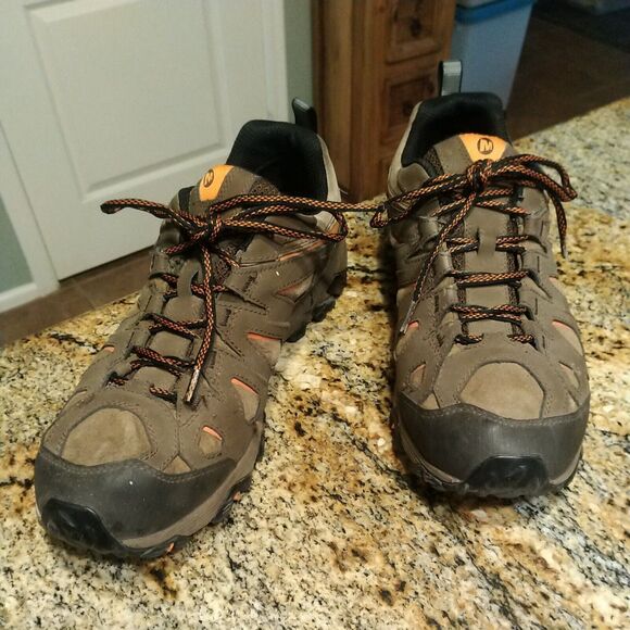 MENS MERRELL DARK EARTH Merrell J37493 - Moab SZ 14 Hiking Walking - Picture 3 of 12